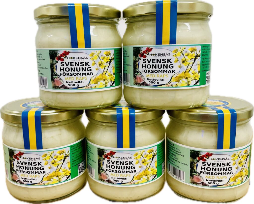 Svensk Försommarhonung med Raps 500g, 5st/fp